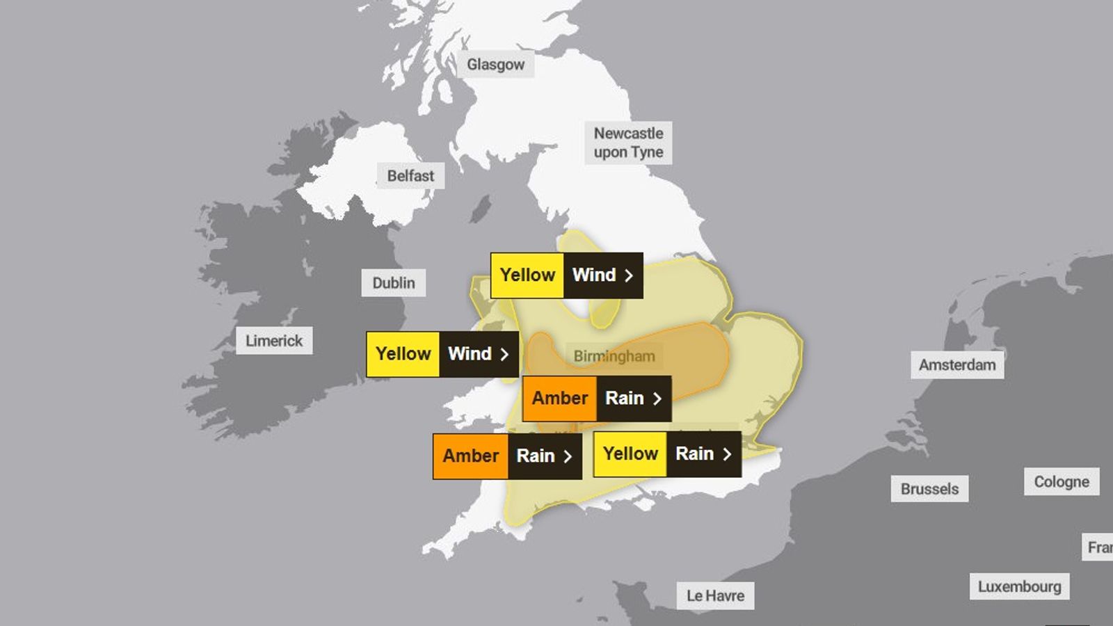 Met Office Map