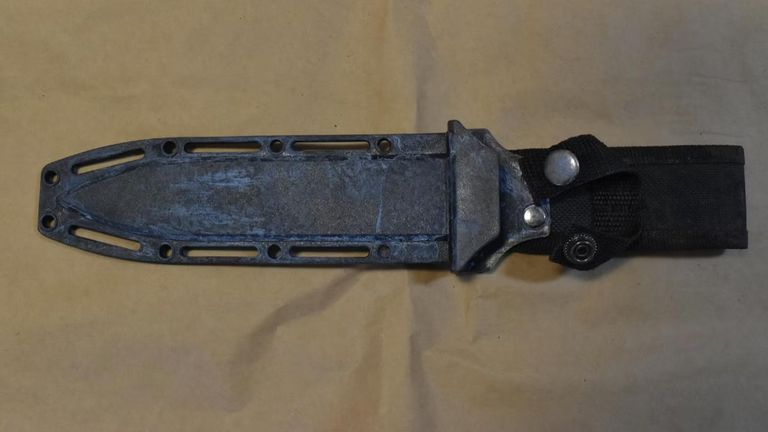 Lloyd-Hall stabbed Harry in the neck 