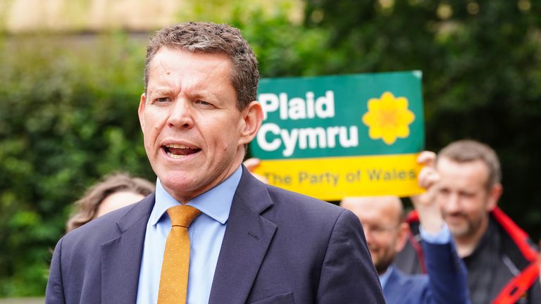 Plaid Cymru leader Rhun ap Iorwerth has cautiously welcomed the announcement. Pic: PA