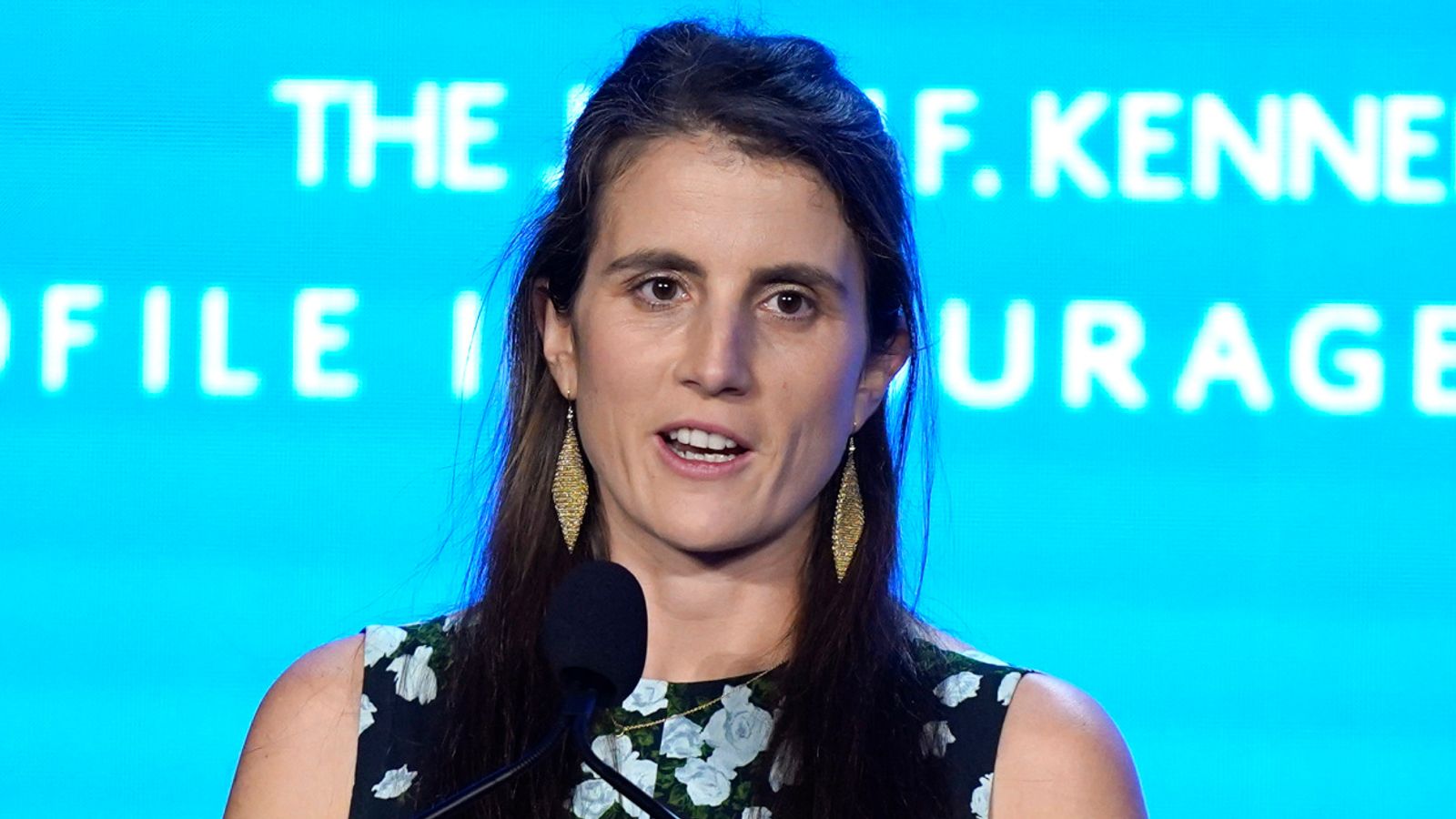 Tatiana Schlossberg. Pic: AP