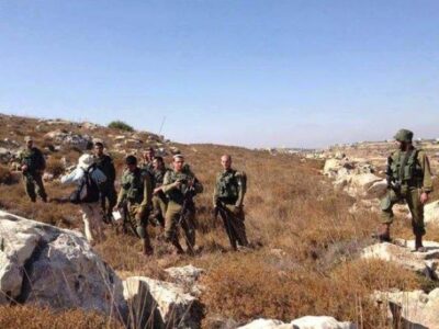 Soldiers Assault Farmers, Expel Them from Their Land in Bethlehem |