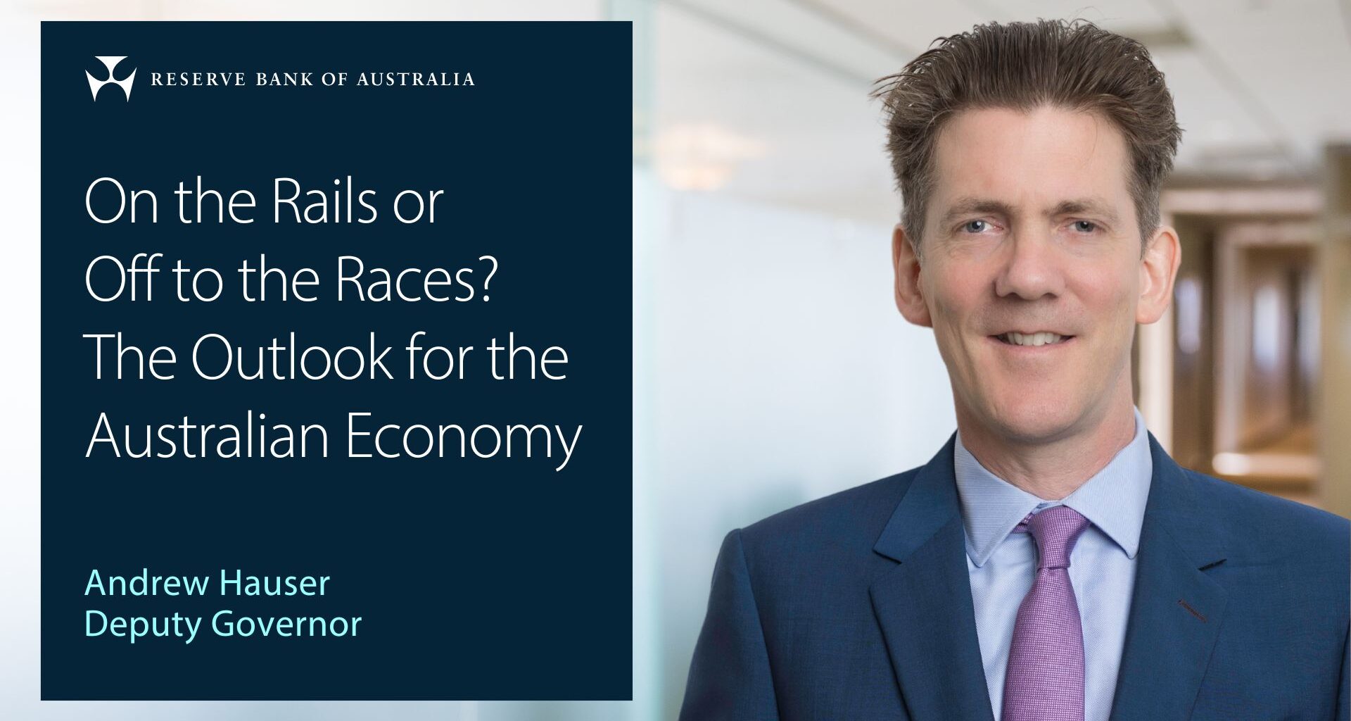 On the Rail or Off to the Races? The Outlook for the Australian Economy | Speeches