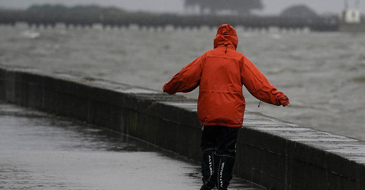 Status orange and yellow rain and wind warnings issued for Friday and Saturday