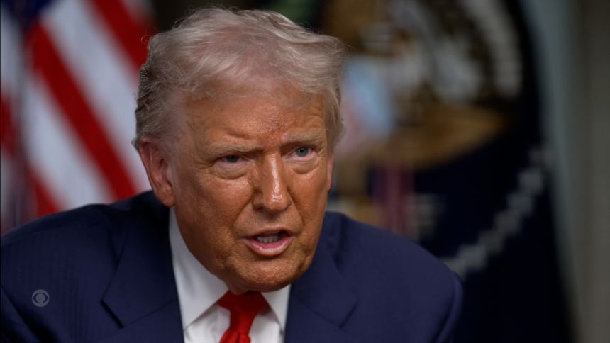 Trump sat down with “60 Minutes” on Friday, one year to the day after he sued CBS News over the newsmagazine’s pre-election interview with Kamala Harris. Most experts deemed the lawsuit frivolous.