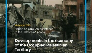 Report on UNCTAD assistance to the Palestinian people: Developments in the economy of the Occupied Palestinian Territory