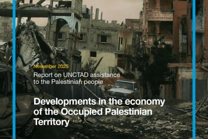 Report on UNCTAD assistance to the Palestinian people: Developments in the economy of the Occupied Palestinian Territory