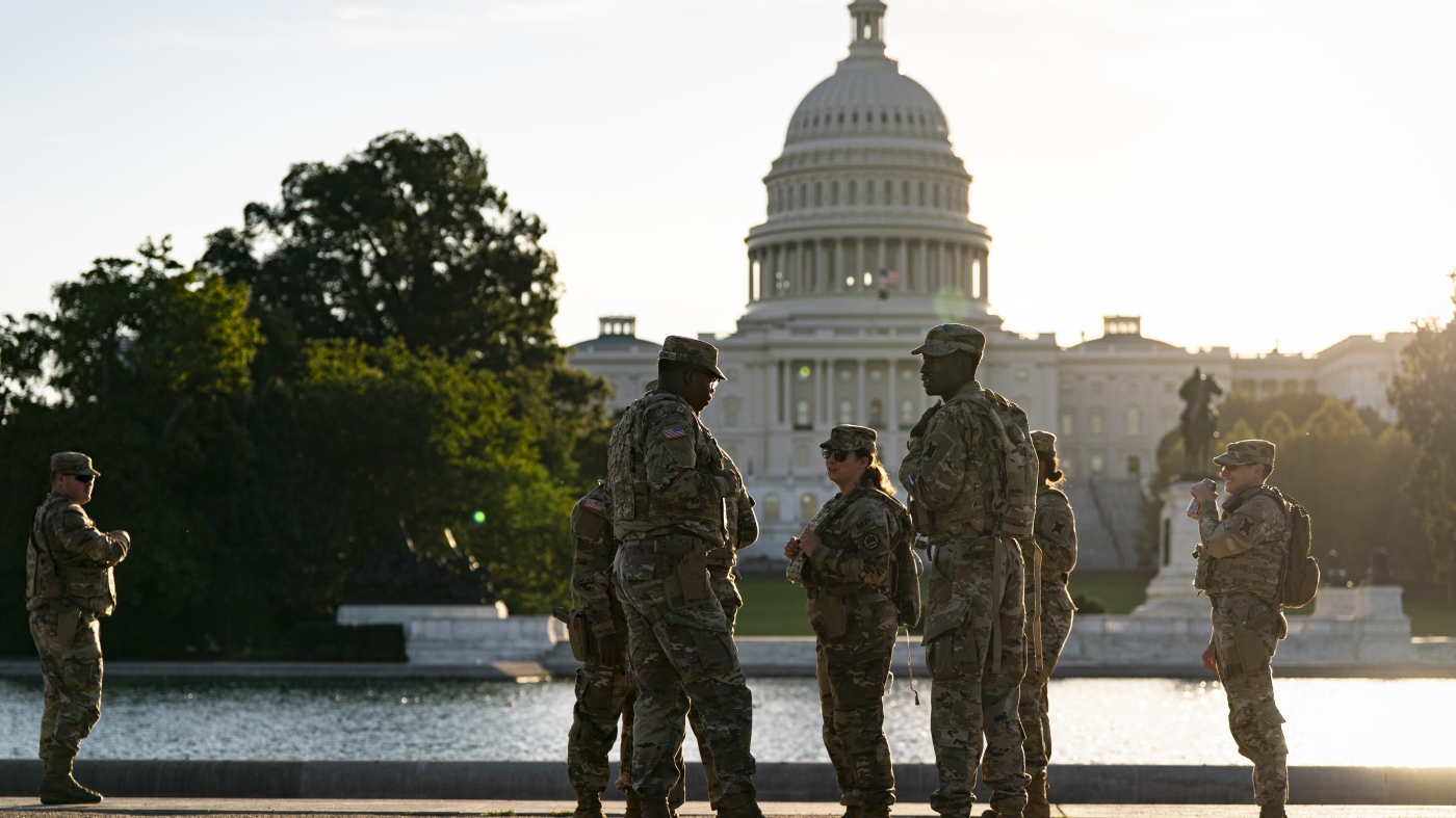 Trump's National Guard deployments aren't random. They were planned years ago : NPR