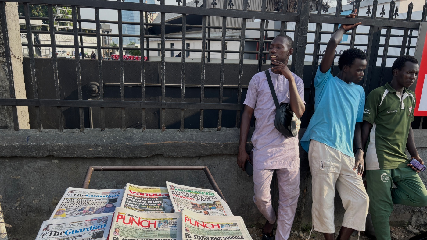 50 schoolchildren escape captivity in Nigeria, more than 200 still held : NPR