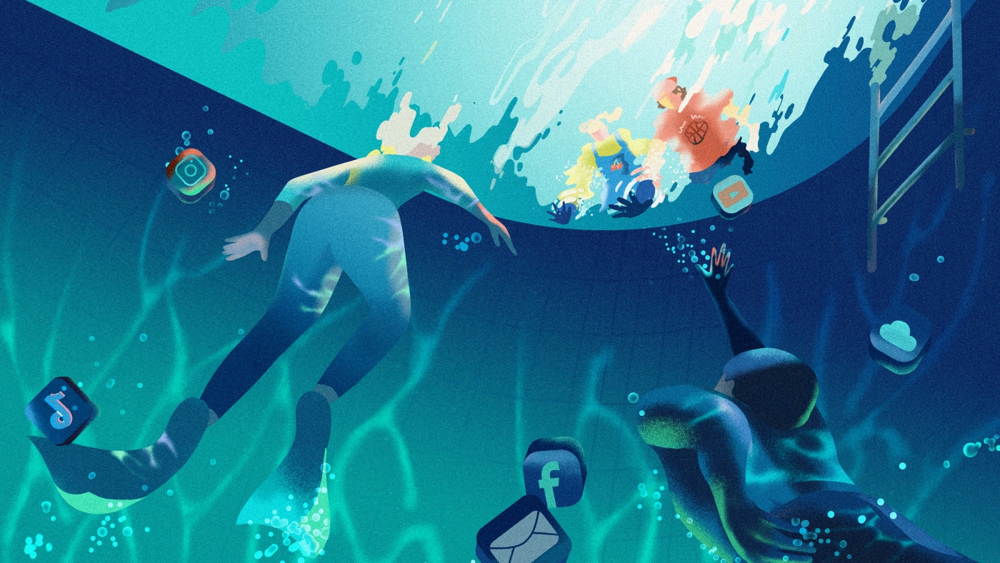 Healthier screen time habits for parents : NPR