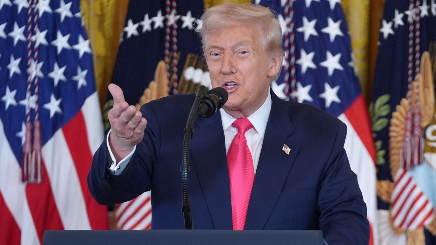 President Trump drops tariffs on beef, coffee, tropical fruit : NPR