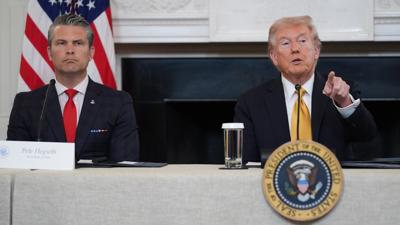 US carries out new strike in Caribbean, killing 3 alleged drug smugglers : NPR