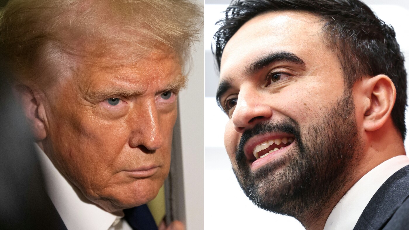 Here's what to expect when Trump and Mamdani meet Friday : NPR