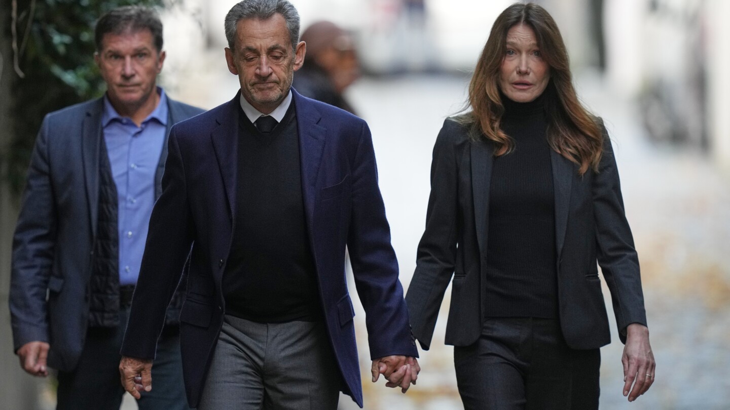 France's former president Sarkozy may be released from prison after just 20 days