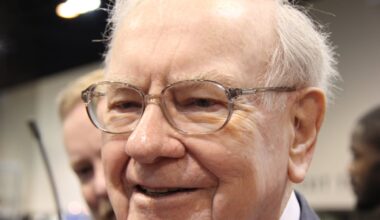 Warren Buffett is seen at an event.