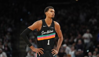 Victor Wembanyama out with left calf strain, reportedly will be re-evaluated in 2-3 weeks