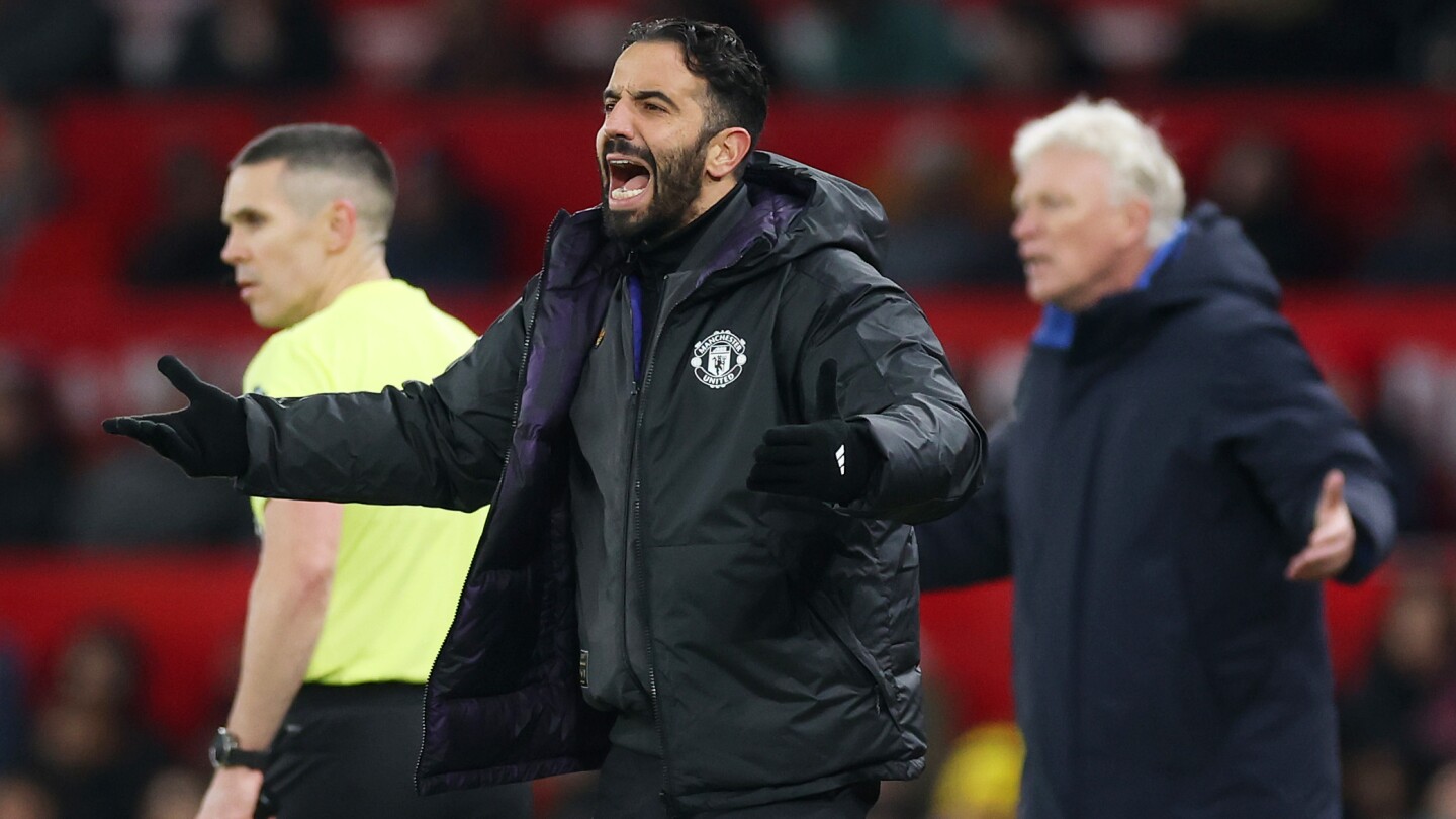 Ruben Amorim reaction — Manchester United dejected after surprising home loss to Everton