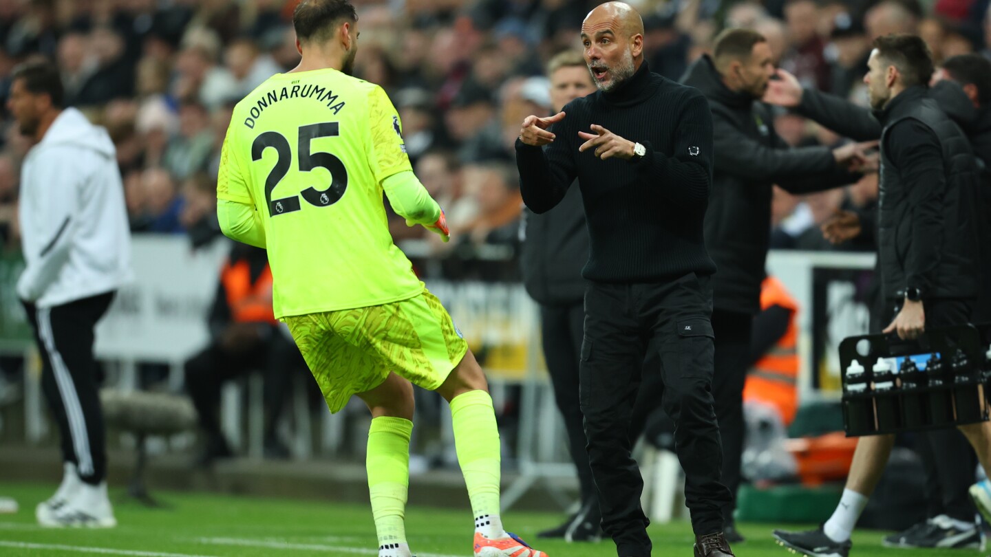 Pep Guardiola reaction after Manchester City lose thriller at Newcastle