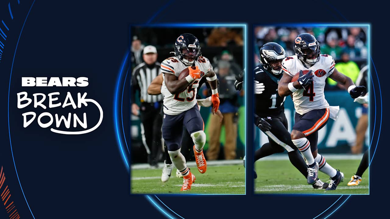 Kyle Monangai, D'Andre Swift credit offensive line, pass catchers for dominant rushing performance 