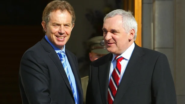 Tony Blair and Bertie Ahern both voiced concerns about the robbery