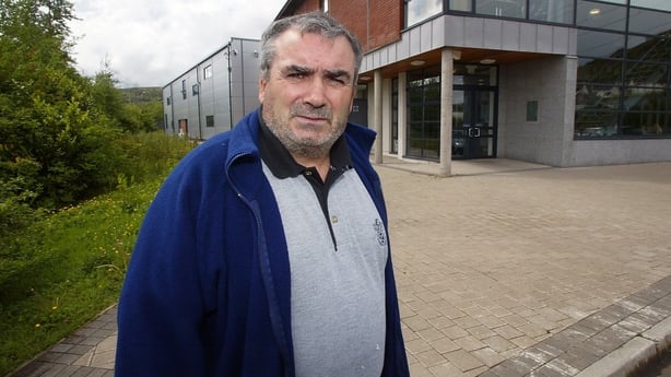 Photo of Freddie Scappaticci with a building in the background