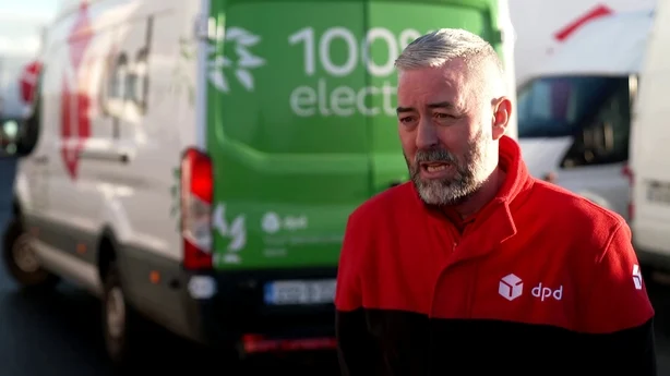 Noel Whelan who operates the DPD Ireland parcel delivery depot in Balbriggan
