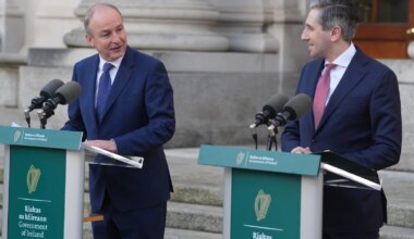 Leinster House visited by Ghost of Christmas Past