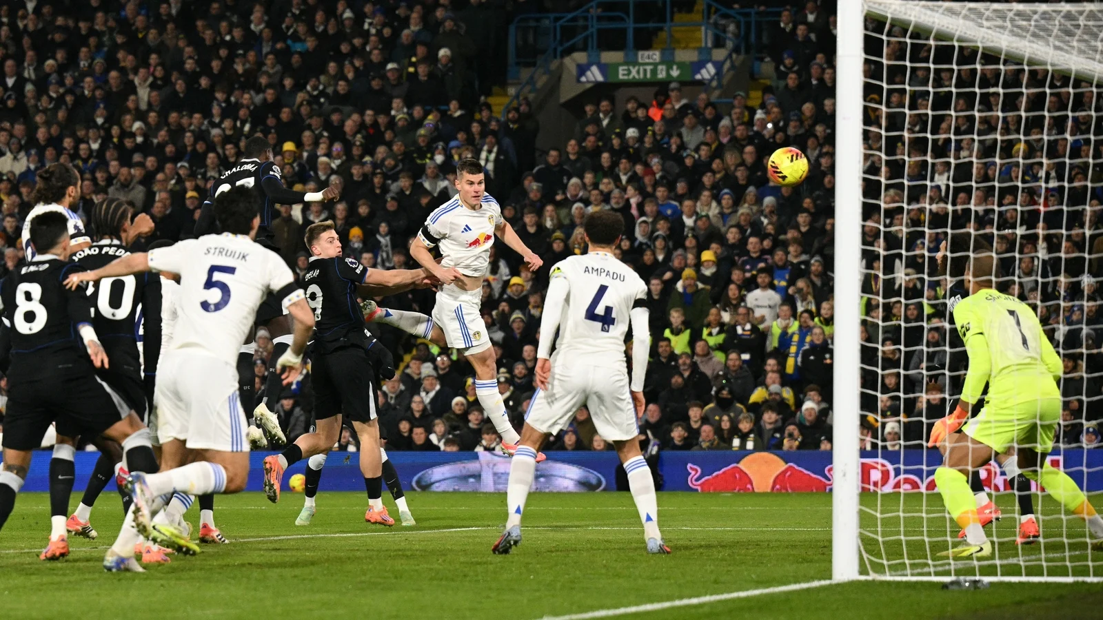 Leeds stun Chelsea to move out of relegation zone