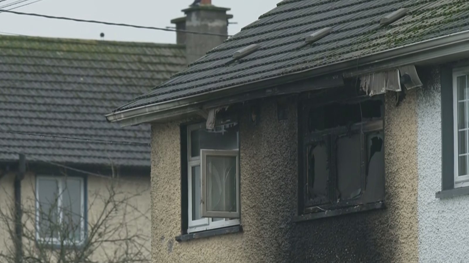 Murder probe after two killed in Offaly house fire