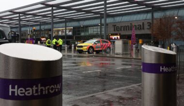 Police probe pepper spray assault at Heathrow Airport