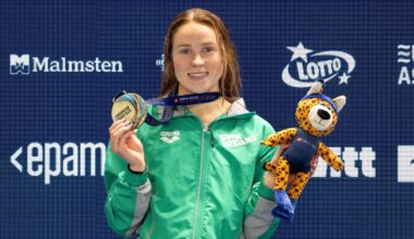 Walshe toasts 'absolutely savage' medal burst in Poland