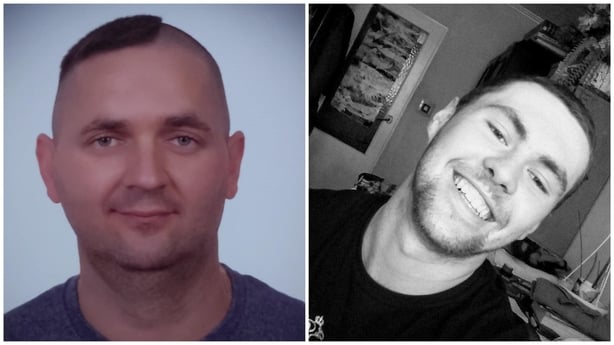 Photo shows Michal Lisiecki and Adam Telus