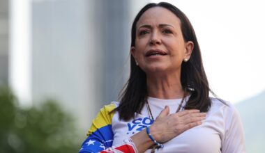 Machado will not receive Nobel Peace Prize in person