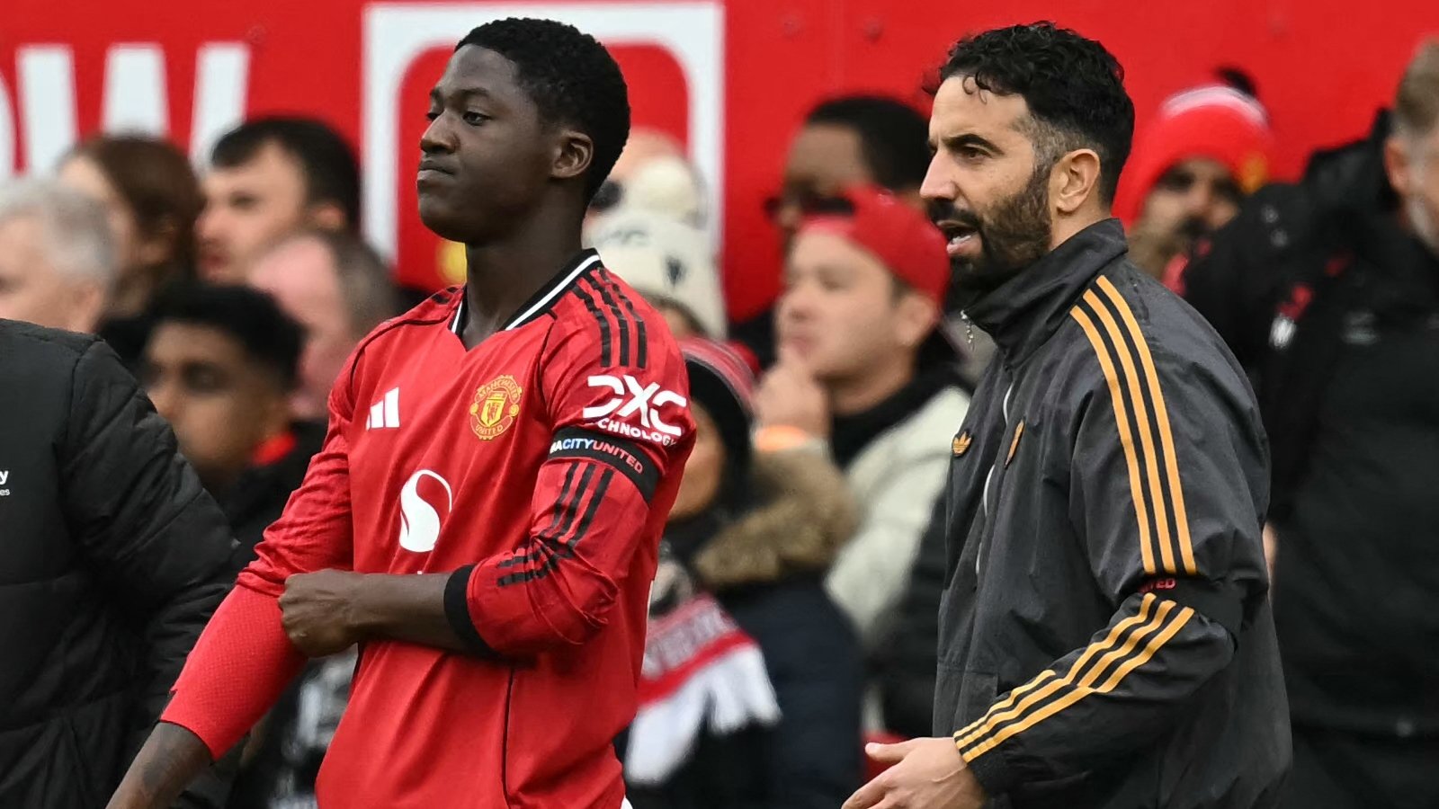 Amorim accepts criticism over Mainoo handling