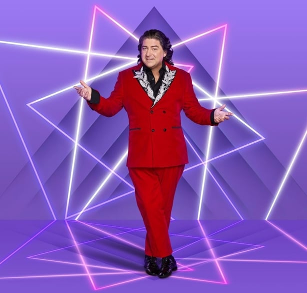 A promotional shot of Brian Kennedy for Dancing with the Stars
