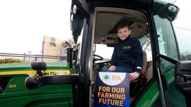 IFA President Francie Gorman's son, Tom