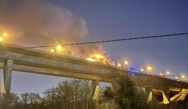 Heavy traffic on M50 due to truck fire, TII says