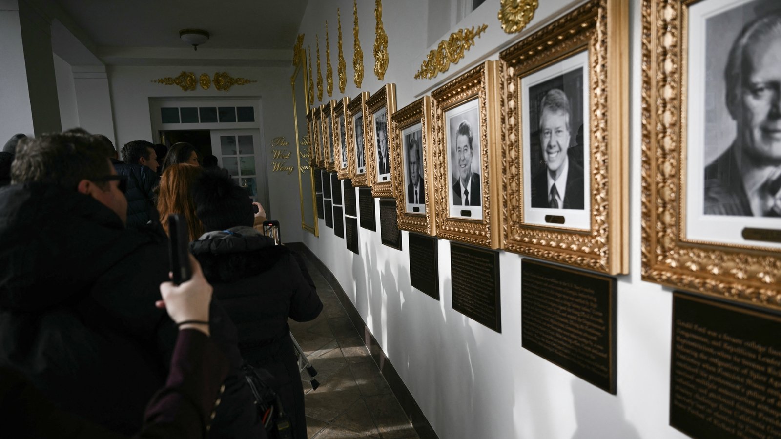 New White House plaques attack Trump's predecessors