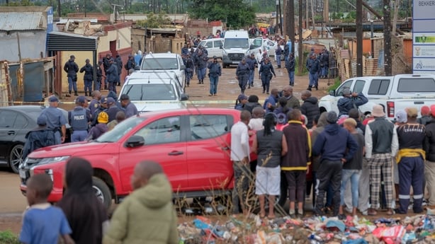 South Africa shooting 