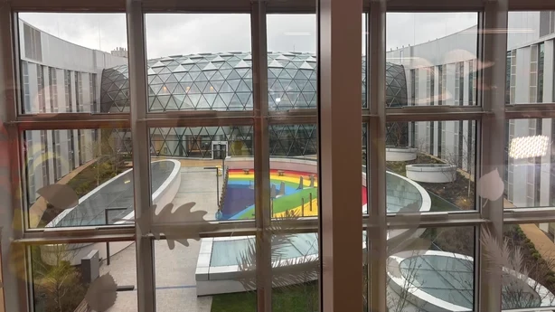 An internal picture of the new National Children's Hospital