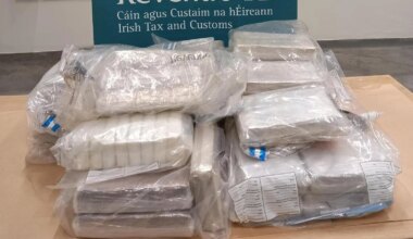 Arrest after cocaine worth €3.75m seized in Rosslare