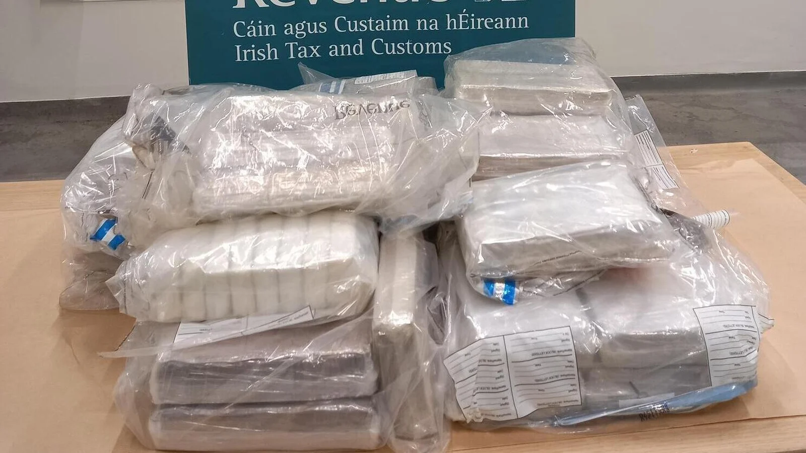 Arrest after cocaine worth €3.75m seized in Rosslare