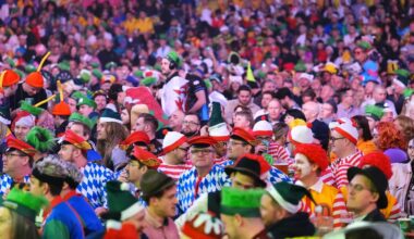 Art of the darts chat hits maximums at Ally Pally