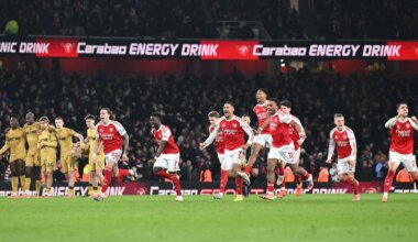 Arsenal into Carabao Cup semi-final after penalty drama