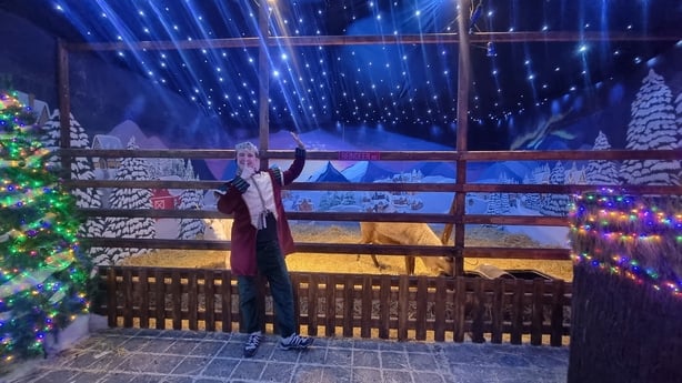 Daniel Soluns- Head Reindeer Trainer at Elf Town in RDS Dublin 