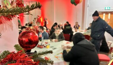 Over 500 in need gather for Christmas dinner in Dublin