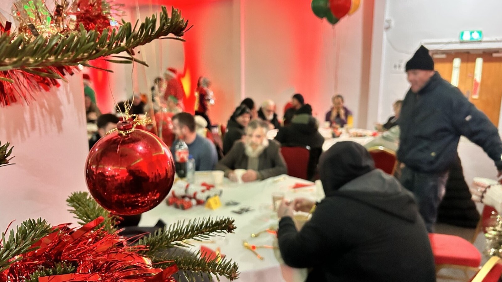 Over 500 in need gather for Christmas dinner in Dublin