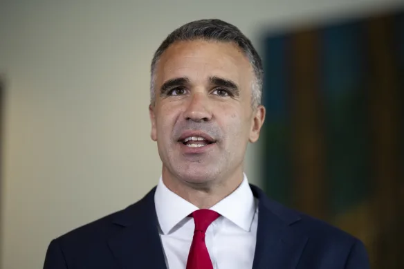 South Australian Premier Peter Malinauskas.