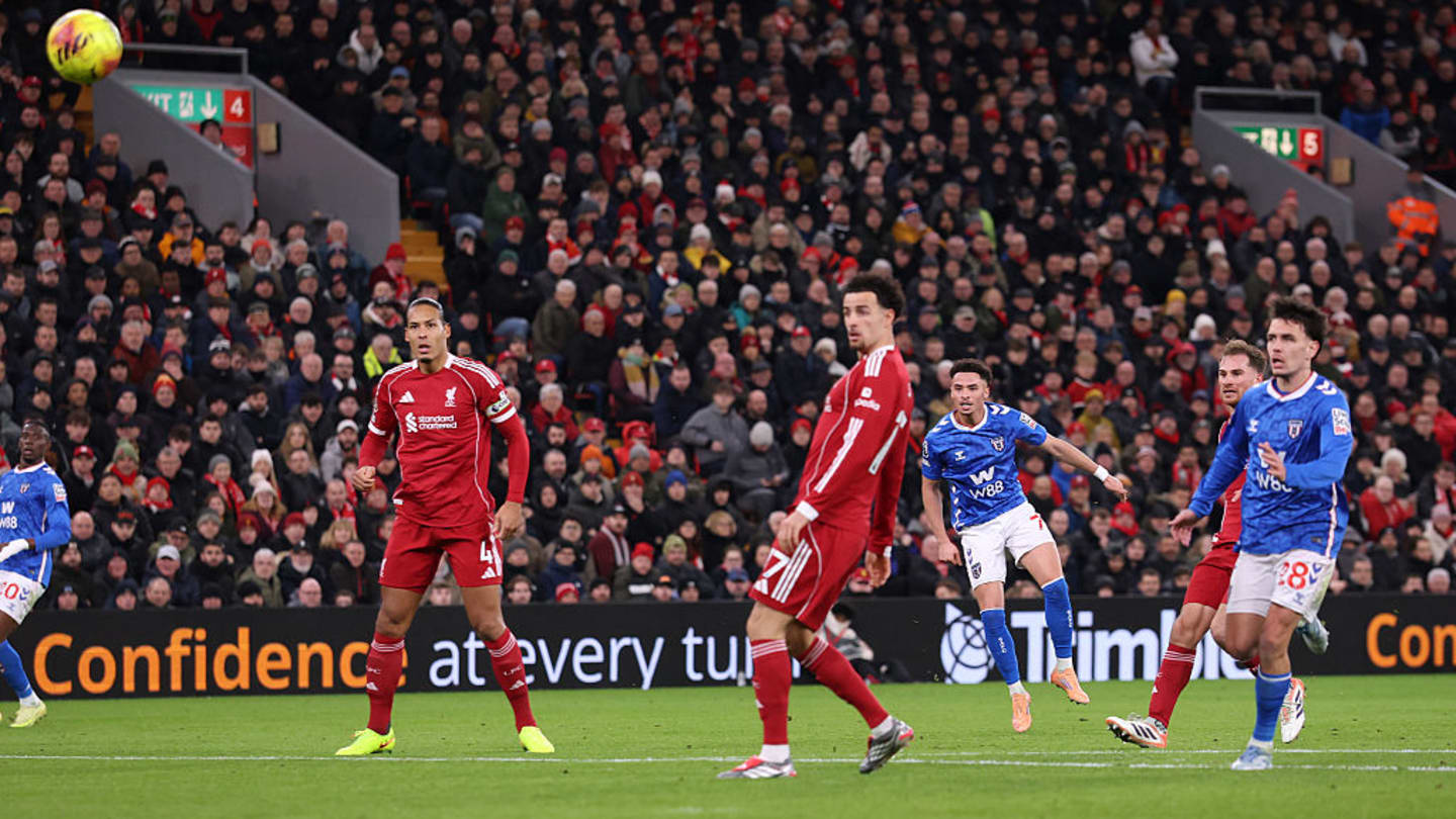 Arne Slot’s Struggling Reds Stumble to a Draw