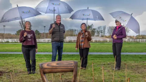Chris George Photography  L to R: Sharon Hickman, Gordon Steele, Rebecca Eker and Shelaine Green.