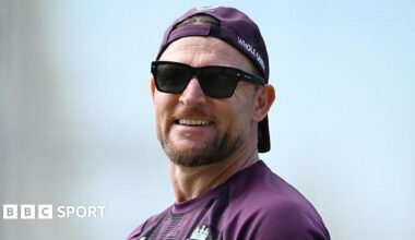 England head coach Brendon McCullum